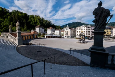 Klosterplatz Einsiedeln