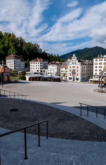 Klosterplatz Einsiedeln