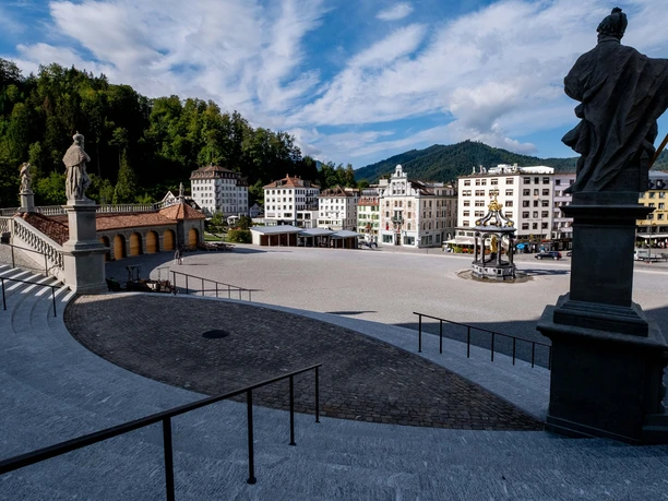 Klosterplatz Einsiedeln