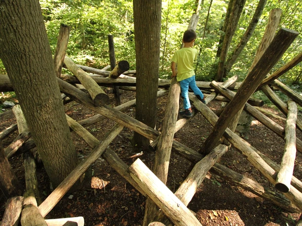 Ameisiwäg Schwyz - Spielplatz bei der Feuerstelle