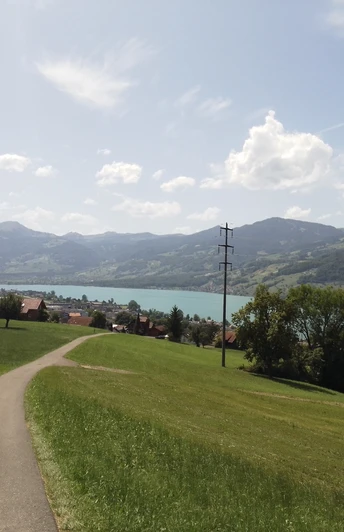 Hörspaziergang - Blick auf den Sarnersee