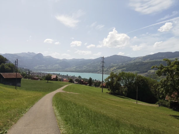 Hörspaziergang - Blick auf den Sarnersee
