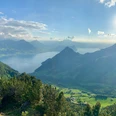 Blick von der Rigi Hochflue