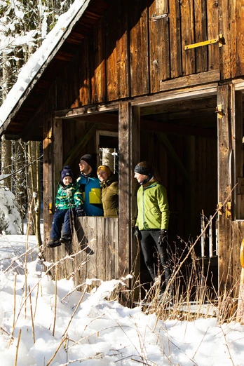Winterwandern im Erzgebirge