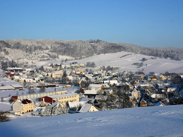 Blick auf Saupsdorf