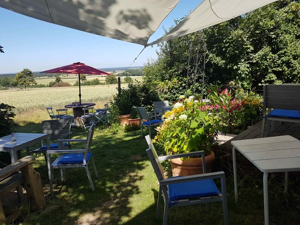 Abbenroder Mühlencafé -Terrasse Abbenroder Mühlencafé -Terrasse