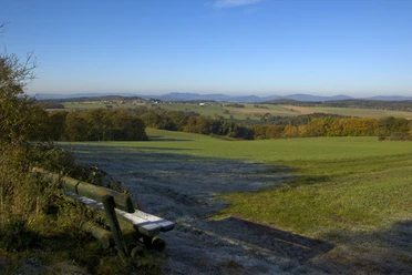 Traumhafte Panoramablicke auf dem Lichtenfelser Panoramaweg