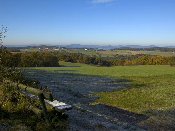 Traumhafte Panoramablicke auf dem Lichtenfelser Panoramaweg