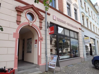 Außenansicht der Tourist-Information Olbernhau