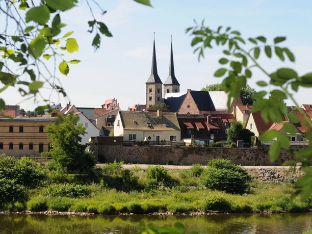 Blick auf die Altstadt Grimma