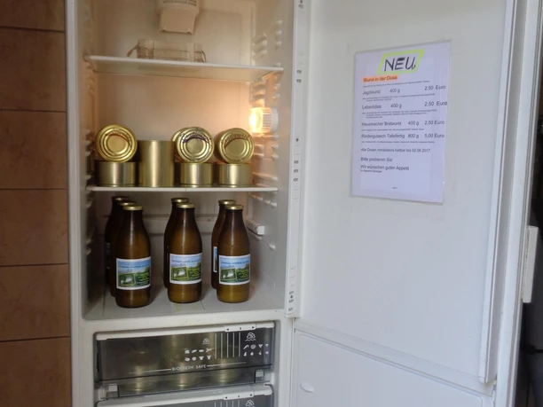 bereits abgefüllt in Flaschen