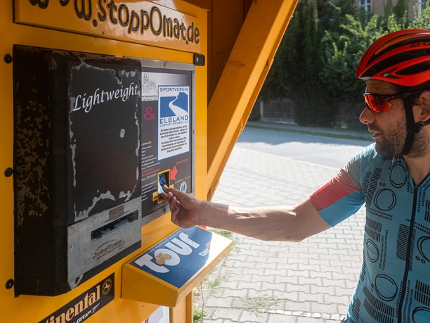 Start am Stoppomat in Constappel