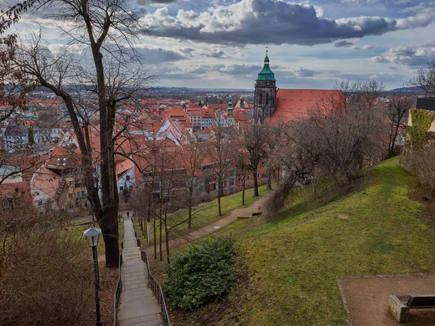 Blick vom Sonnenstein auf die Altstadt