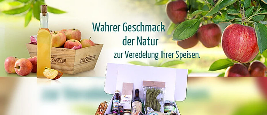 Produkte der Firma Essig Schneider