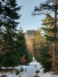Blick auf den Großen Zschirnstein