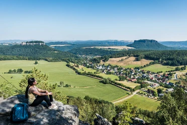 Aussicht vom Pfaffenstein