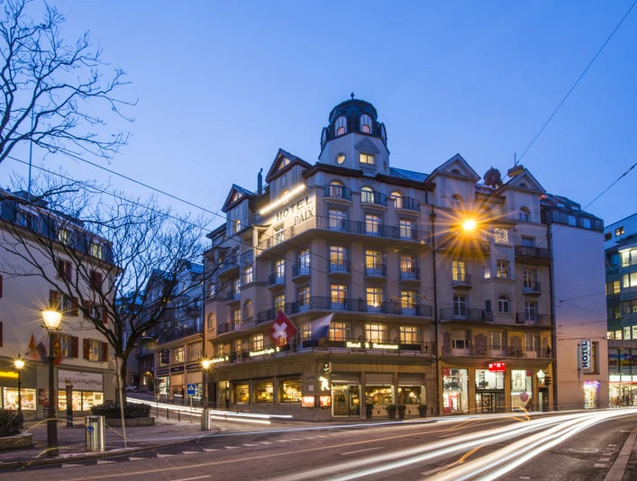 Hotelgebäude De la Paix