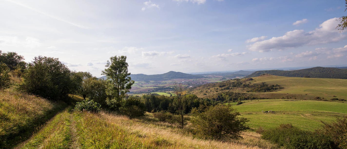 Blick über das Dörnberggebiet