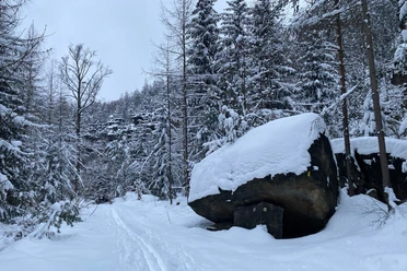 Felsenwelt im Tal der dürren Biela