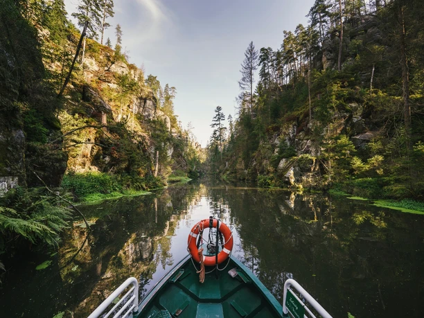 Kahnfahrt Obere Schleuse