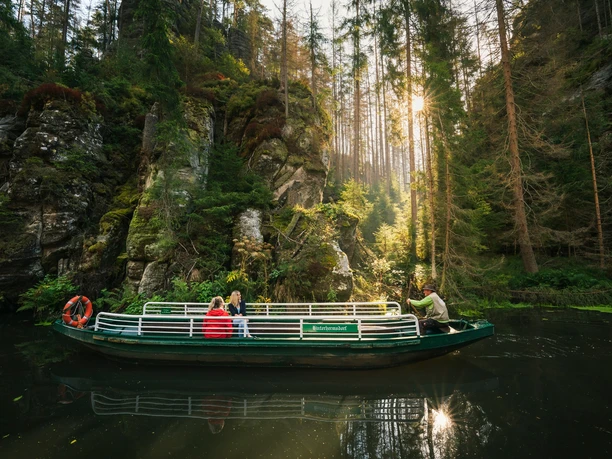 Obere Schleuse mit Boot