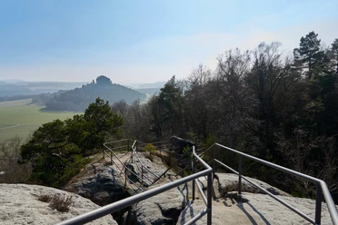 Blick von der Kaiserkrone zum Zirkelstein