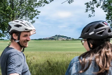 Blick auf Stolpen
