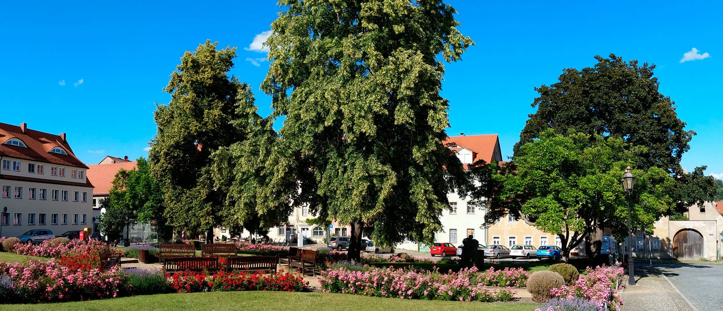 Marktplatz in Dohna