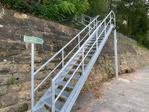 Stahltreppe René-Prokoph-Weg Bad Schandau