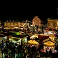 Schwälmer Weihnachtsmarkt bei Nacht