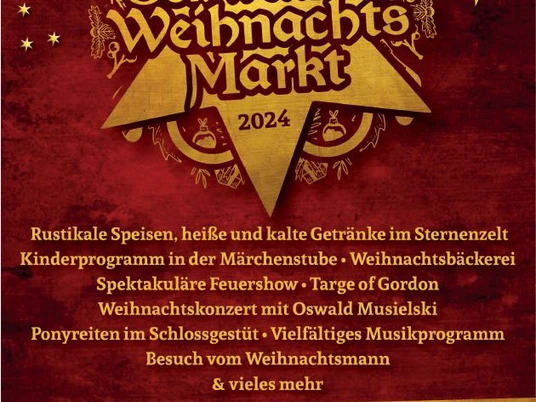 Plakat Schwälmer Weihnachtsmarkt 2024