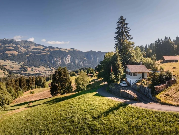 House with surroundings