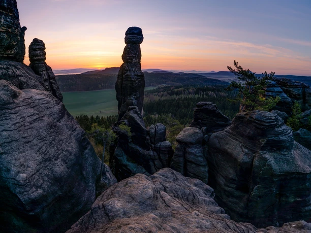 Barbarine am Pfaffenstein