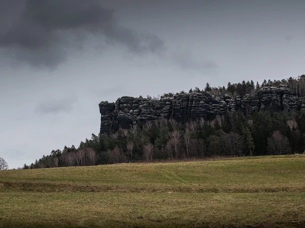 Blick auf den Pfaffenstein