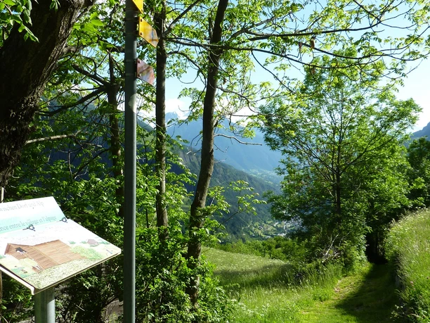 Themenweg Kulturlernpfad Bettmeralp nach Betten Dorf