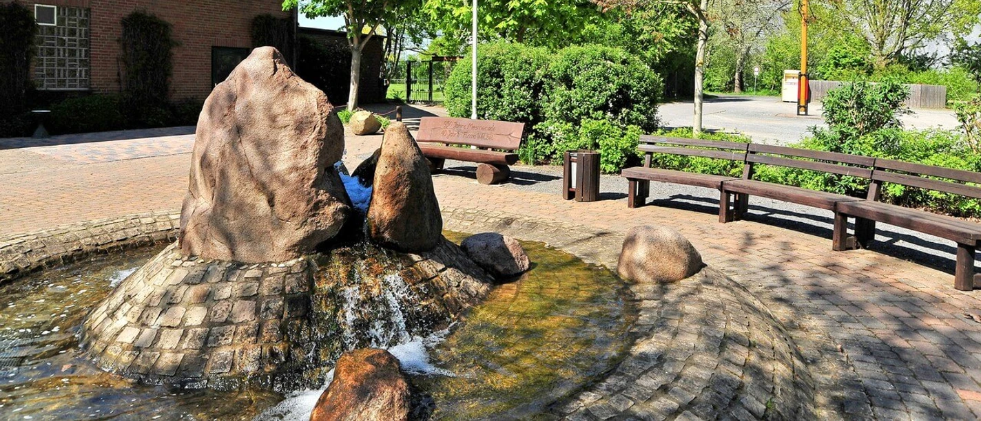 Mesmerode Dorfplatz in Mesmerode