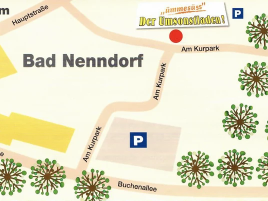 Umsonstladen - Lageplan