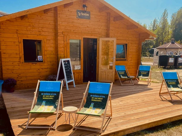 Strandbistro „La Bohème“ - Liegestühle