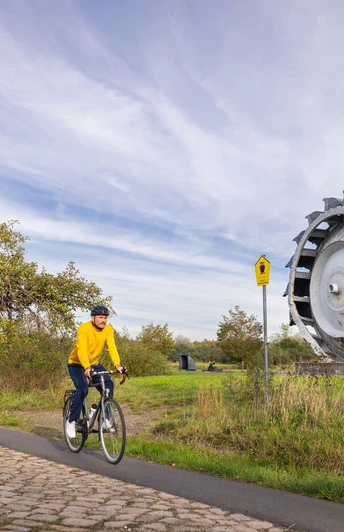 Das Schaufelrad Gerbisdorf am Werbeliner See