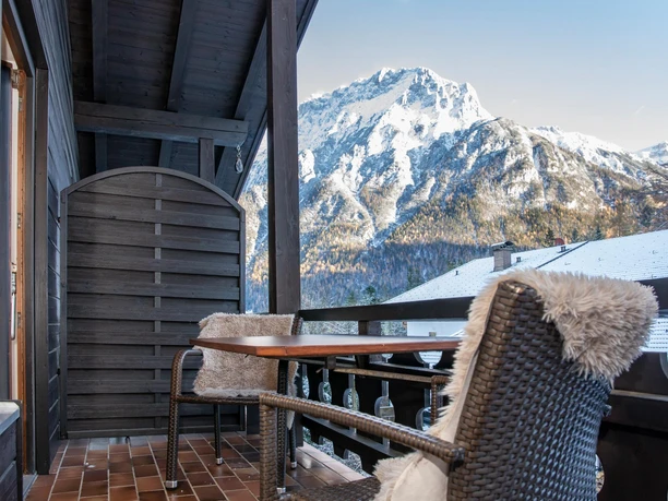 Was für ein Blick vom Balkon