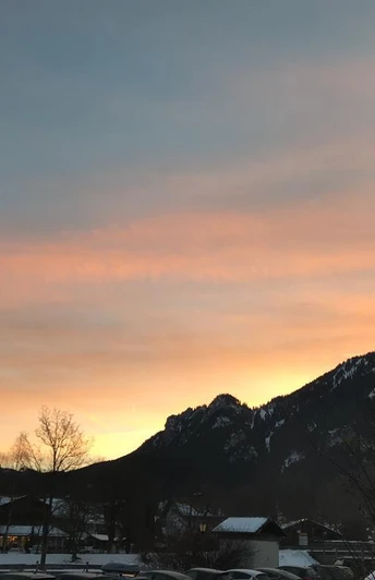 Ausblick am Morgen / Winter