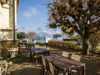 Terrasse du Rigiblick au bord du lac