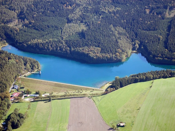 Talsperrenradrunde, Querenbachtalsperre