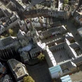 Aachener Dom Luftaufnahme vom Aachen Dom, Katschhof und umliegenden Häusern.