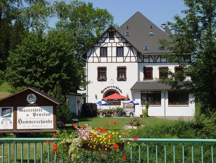 Sommer Ansicht Garten