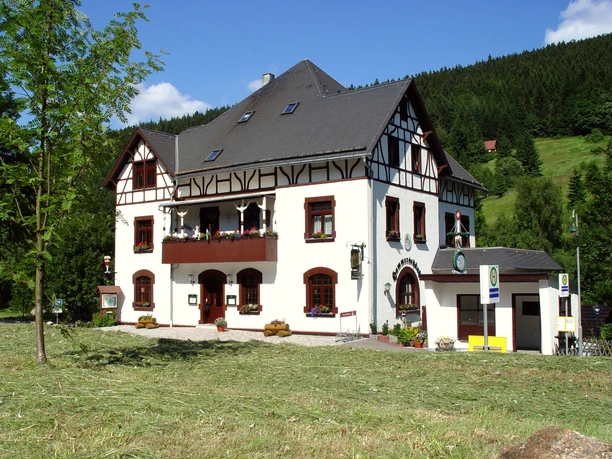 Sommer Ansicht Straße