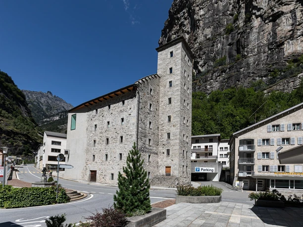 Aussenansicht Stockalperturm