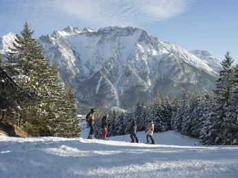 Abfahrt am Familienparadies Kranzberg in Mittenwald