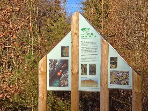Infotafel Eisenberg NP Diemelsee