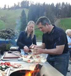 Cours de grillades de la société Aeschlimann Gartenbau GmbH